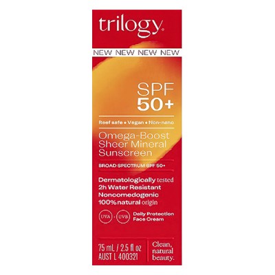 Trilogy 趣乐活矿物质防晒霜SPF50+ 75ml